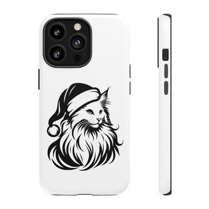 Santa Paws Cat iPhone Case