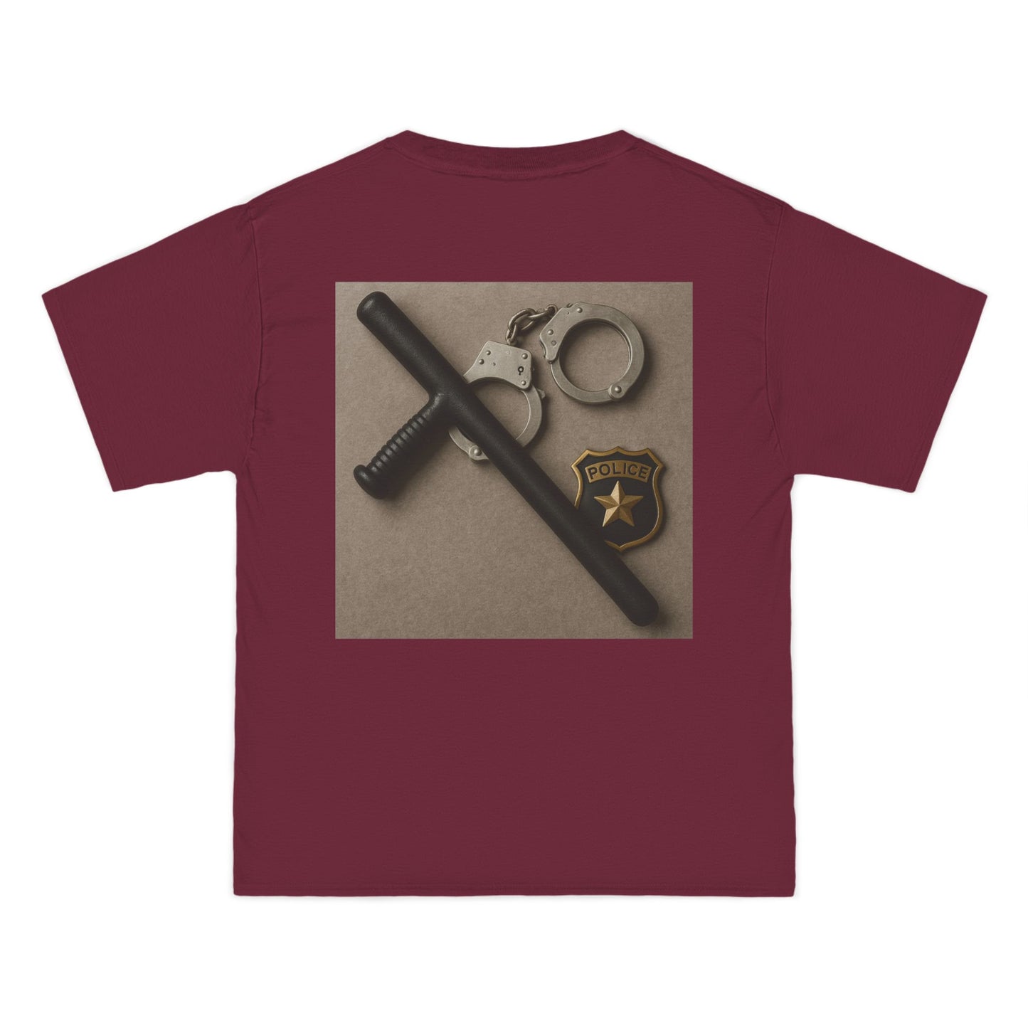 Law Enforcement Appreciation Men's Short-Sleeve Crewneck Tee