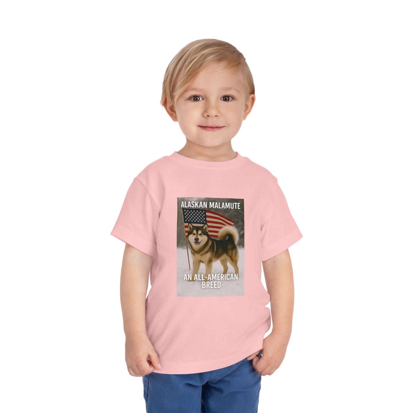 All-American Breed Toddler Unisex Short Sleeve Crewneck Tee