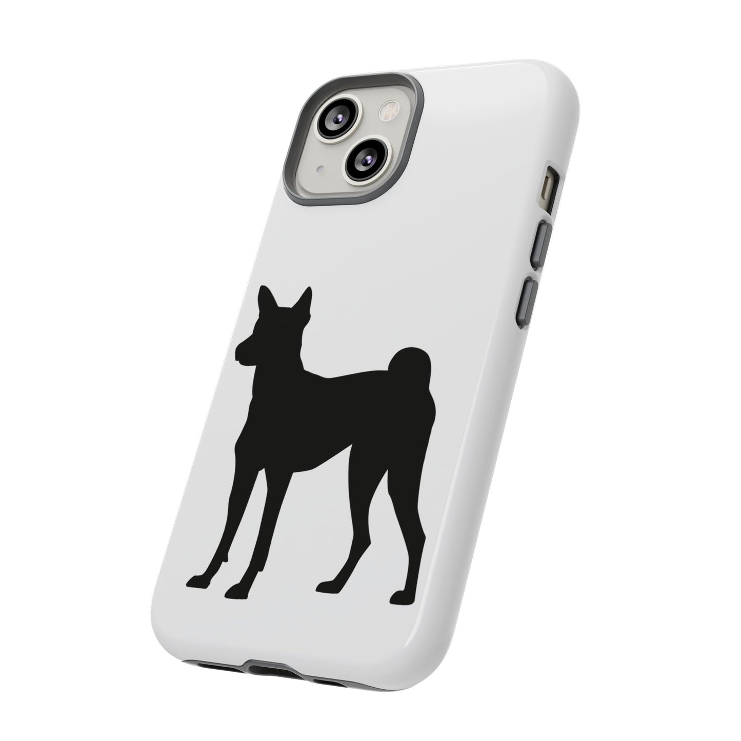 Basenji Silhouette iPhone Case