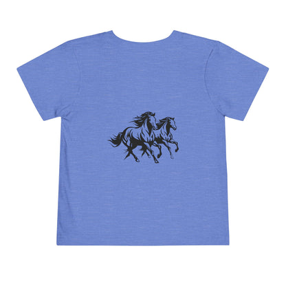 Horsin' Around Toddler Unisex Short Sleeve Crewneck Tee