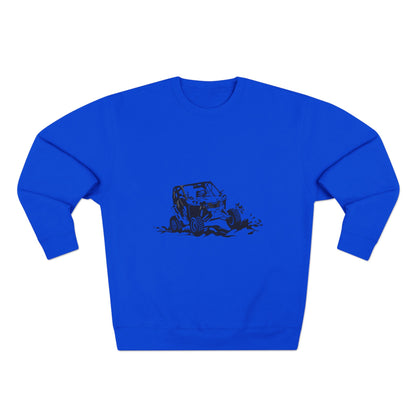 Slingin' Mud Side By Side Unisex Crewneck Sweatshirt