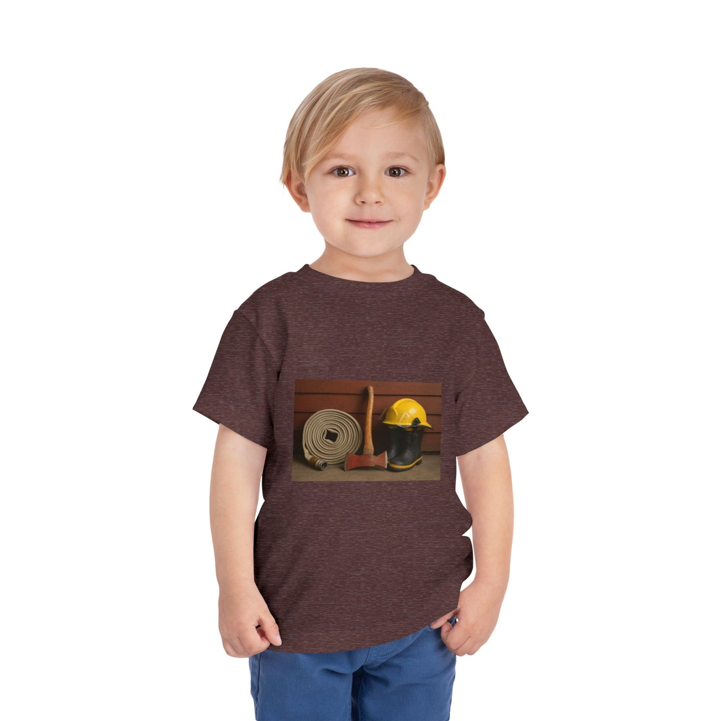 Fire/Rescue Appreciation Toddler Unisex Short Sleeve Crewneck Tee