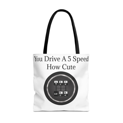5 Speed How Cute Tote Bag