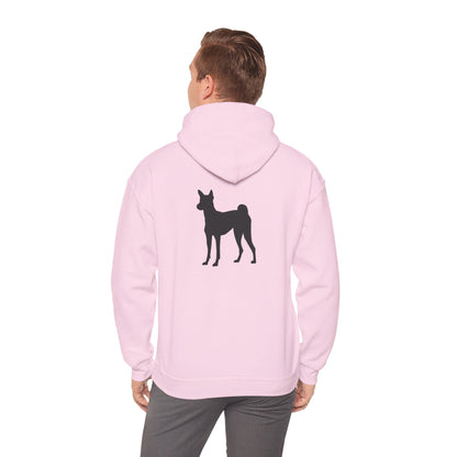 Basenji Silhouette Unisex Hoodie