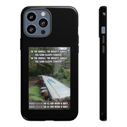 Semi Sleeps iPhone Case