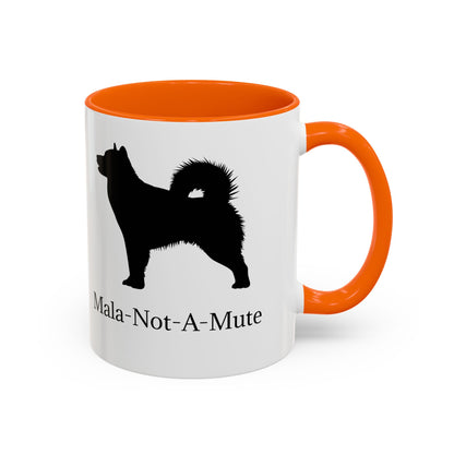 Mala-Not-A-Mute 2-Tone Coffee Mug