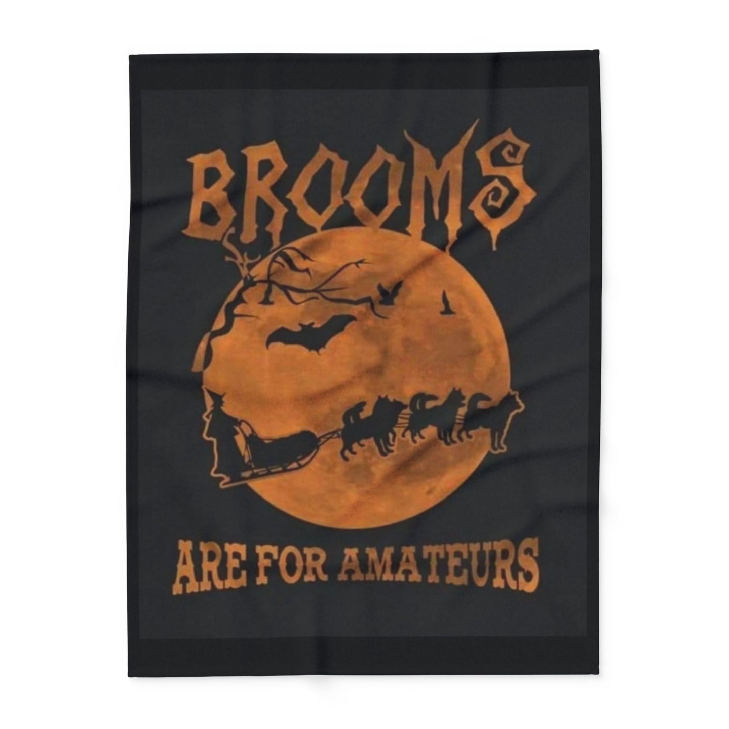 Brooms Are For Amateurs Arctic Fleece Blanket
