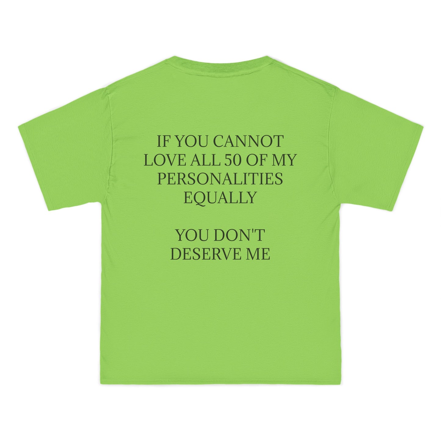50 Personalities Men's Short-Sleeve Crewneck Tee
