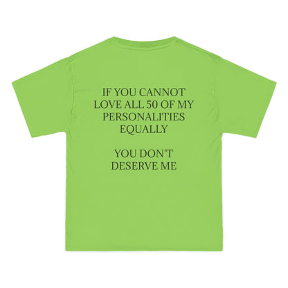 50 Personalities Men's Short-Sleeve Crewneck Tee