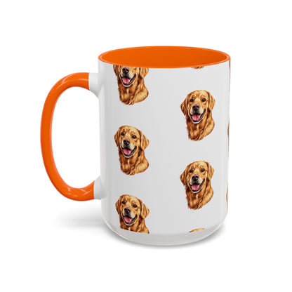 Golden Head 2-Tone Coffee Mug