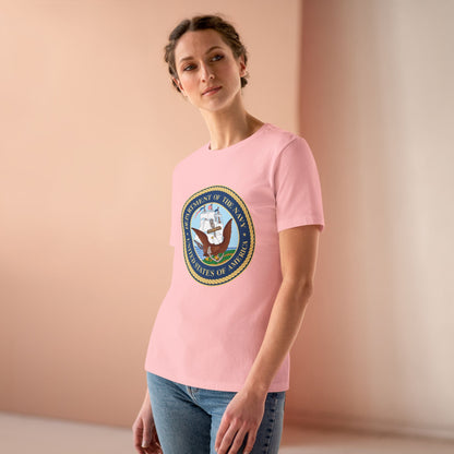 US Navy Women's Short Sleeve Crewneck Tee