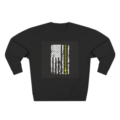 Thin Yellow Line Unisex Crewneck Sweatshirt