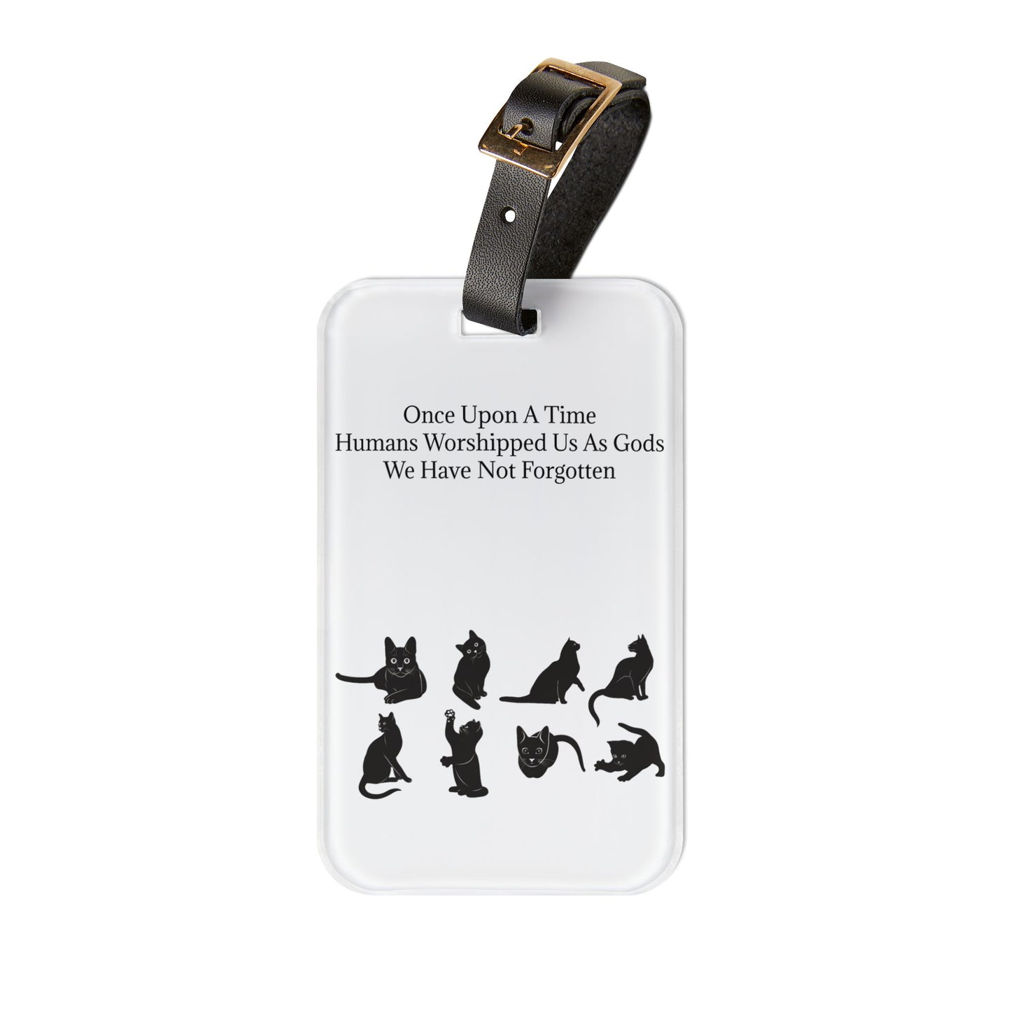 Once Upon A Time Leather Strap Luggage Tag