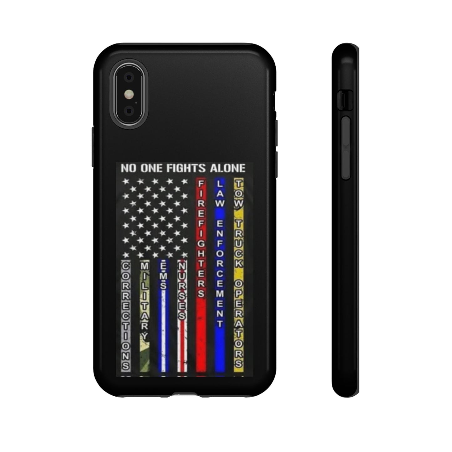 No One Fights Alone iPhone Case