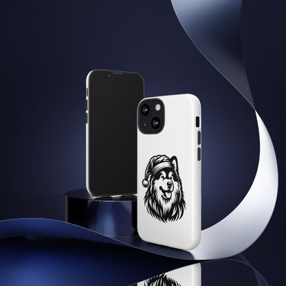 Santa Paws Malamute iPhone Case
