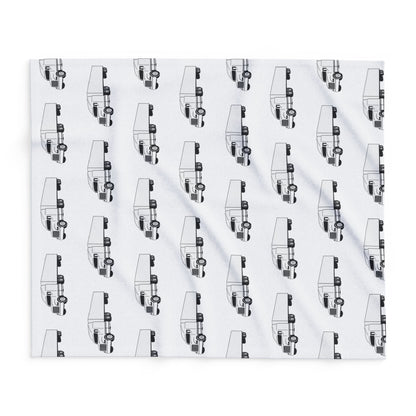 Semi Truck Arctic Fleece Blanket