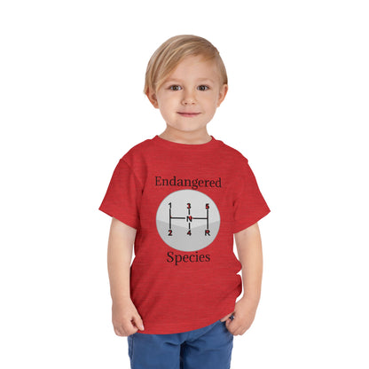 Endangered Species Toddler Unisex Short Sleeve Crewneck Tee