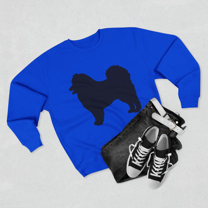 Samoyed Silhouette Unisex Crewneck Sweatshirt