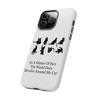 Matter Of Fact Cat iPhone Case