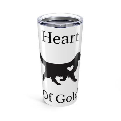 Heart Of Gold Tumbler