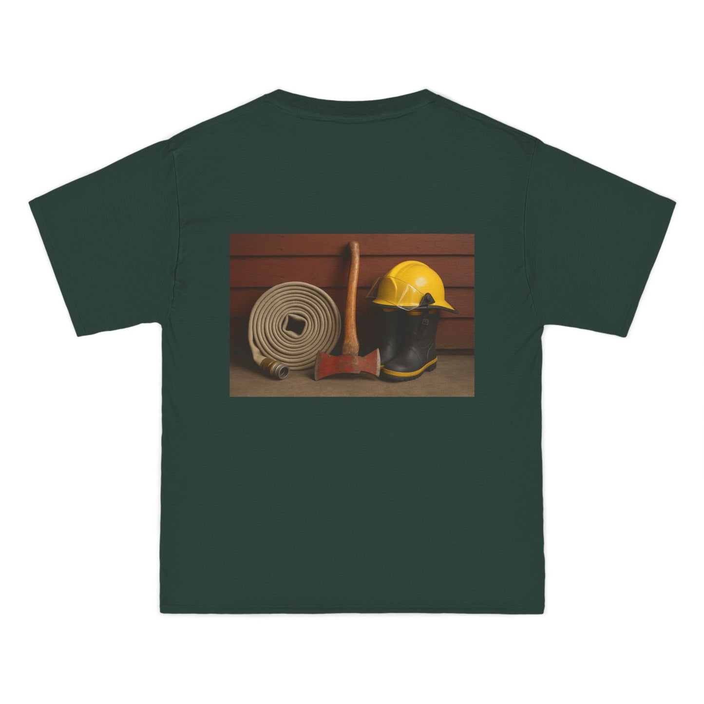 Fire/Rescue Appreciation Men's Short-Sleeve Crewneck Tee