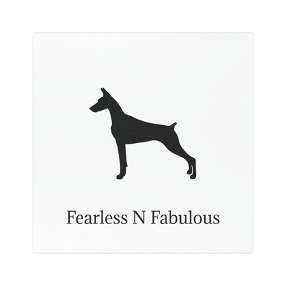 Fearless N Fabulous Indoor/Outdoor Magnet