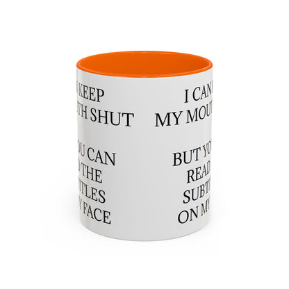Subtitles 2-Tone Coffee Mug