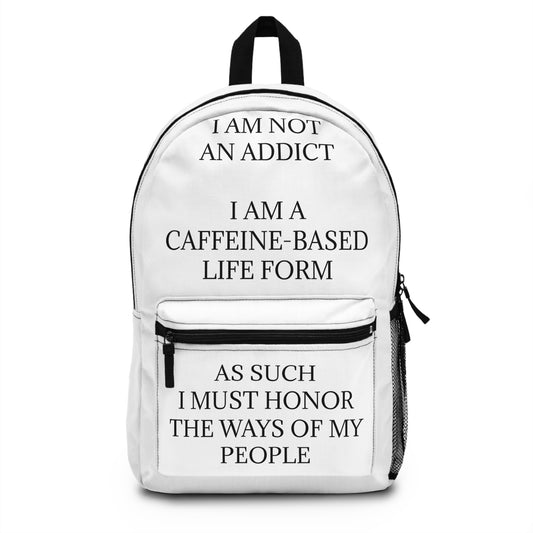 Not An Addict Backpack