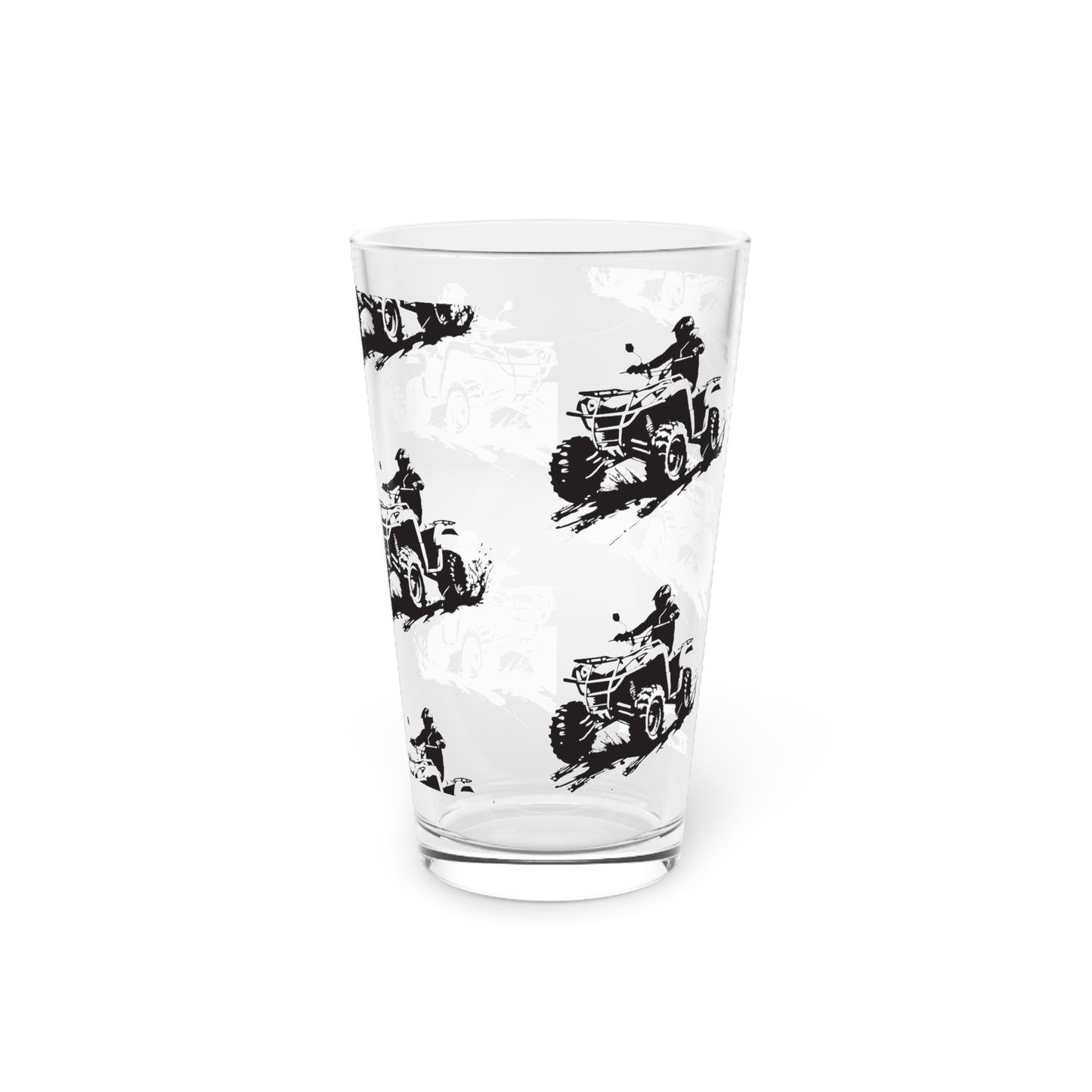 Slingin' Mud Quad Drinking Glass