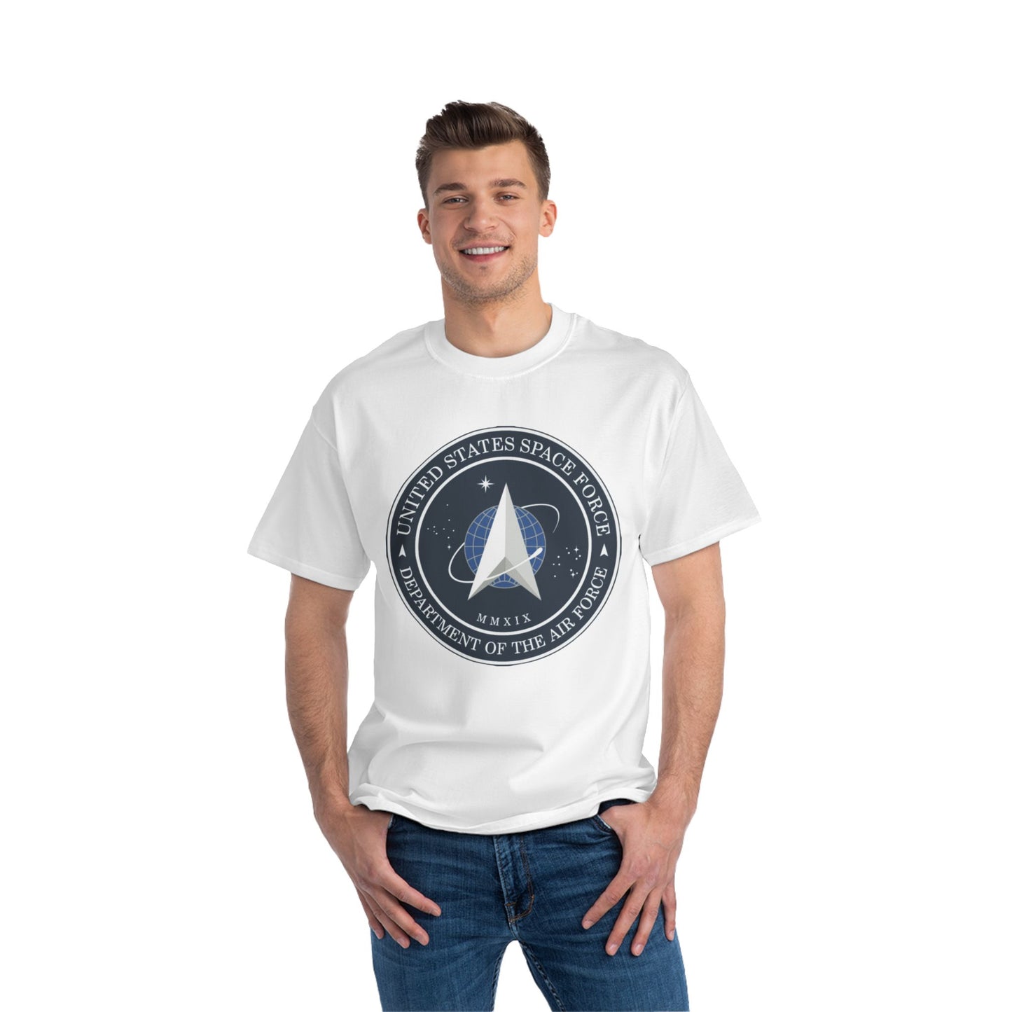 US Space Force Men's Short-Sleeve Crewneck Tee