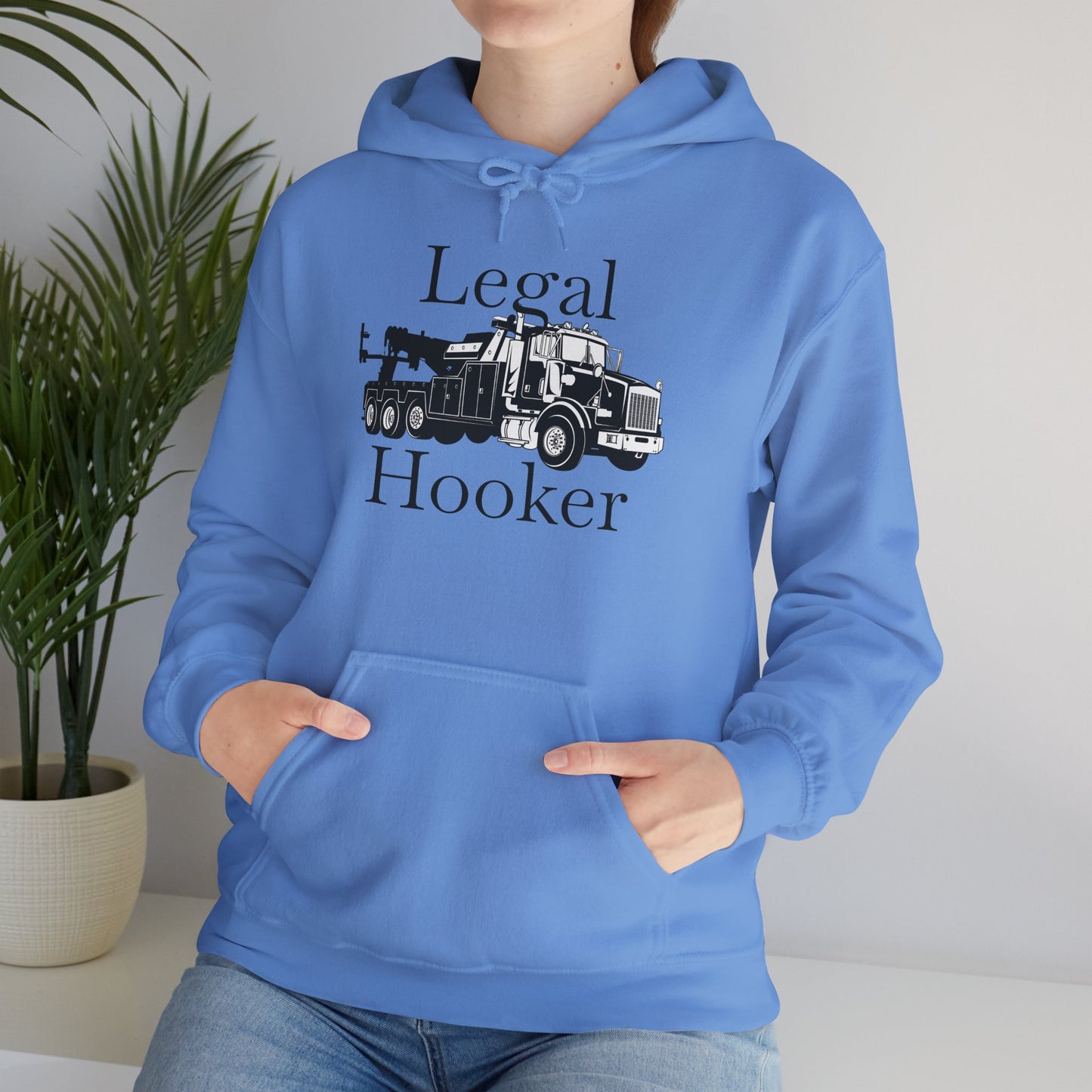 Legal H**ker Heavy Tow Truck Unisex Hoodie