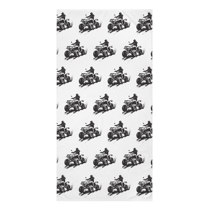 Slingin' Mud Quad Mink-Cotton  Beach Towel