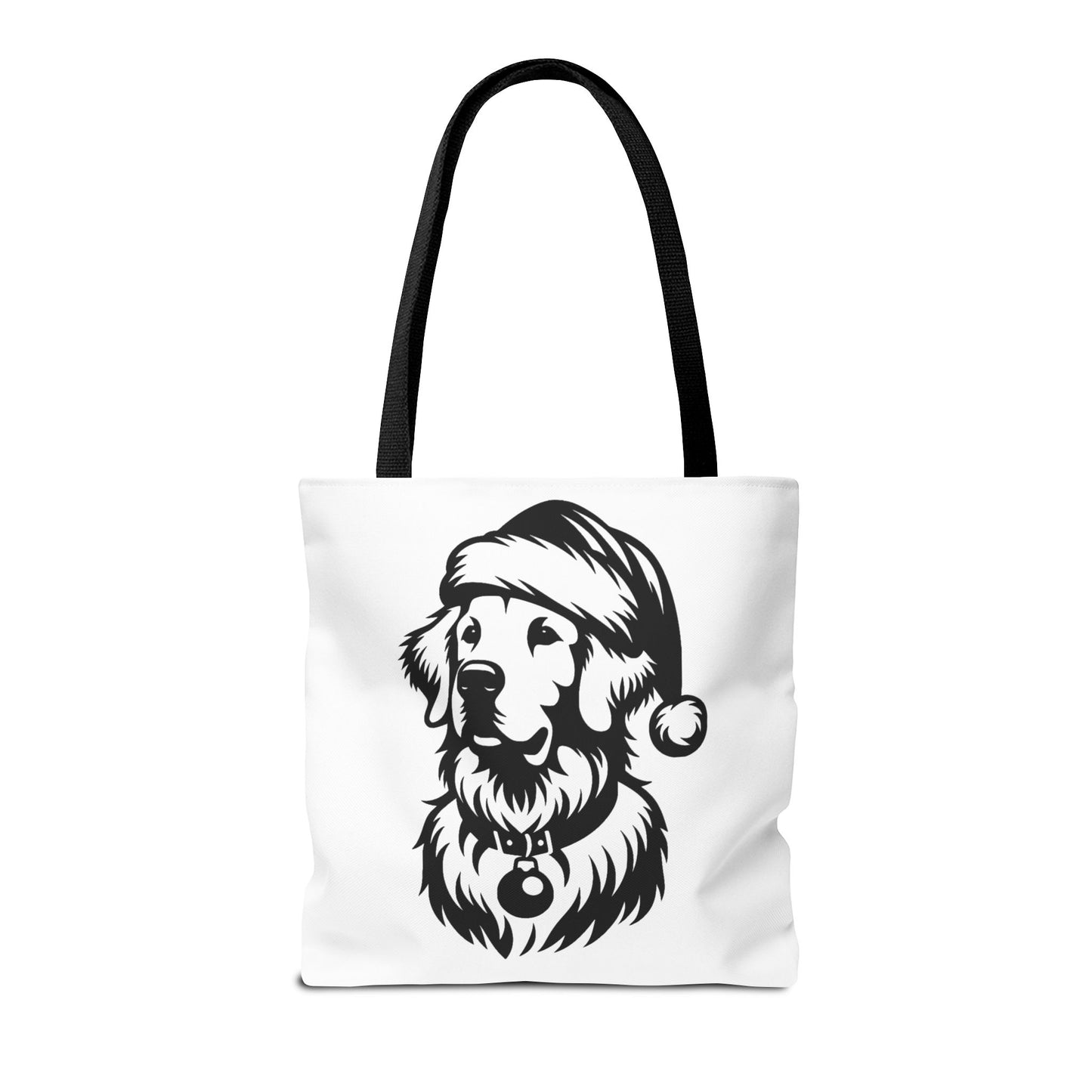 Santa Paws Golden Tote Bag