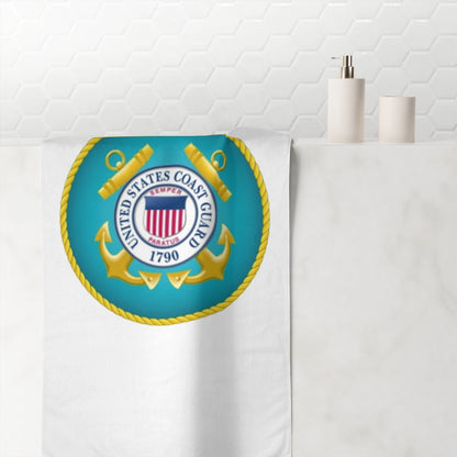 US Coast Guard Mink-Cotton  Beach Towel