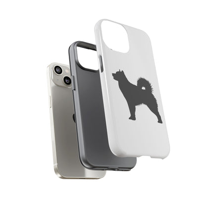 Malamute Silhouette iPhone Case