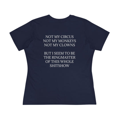Ringmaster Women's Short Sleeve Crewneck Tee