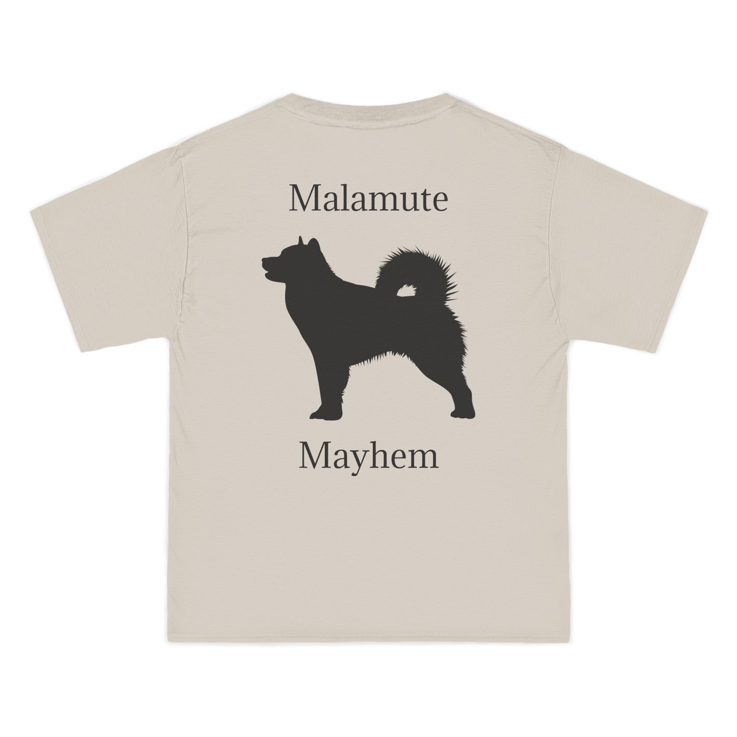 Malamute Mayhem Men's Short-Sleeve Crewneck Tee