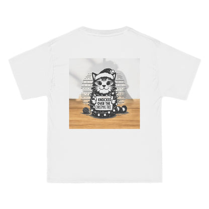 Naughty Cat Men's Short-Sleeve Crewneck Tee