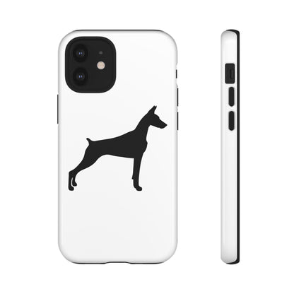Doberman Silhouette iPhone Case