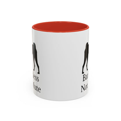 Barkless Not Mute 2-Tone Coffee Mug