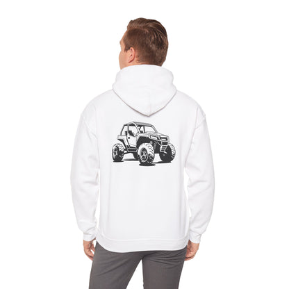 Off The Beaten Path Side By Side Unisex Hoodie