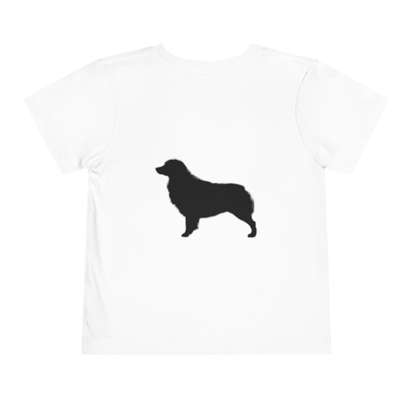 Aussie Silhouette Toddler Unisex Short Sleeve Crewneck Tee
