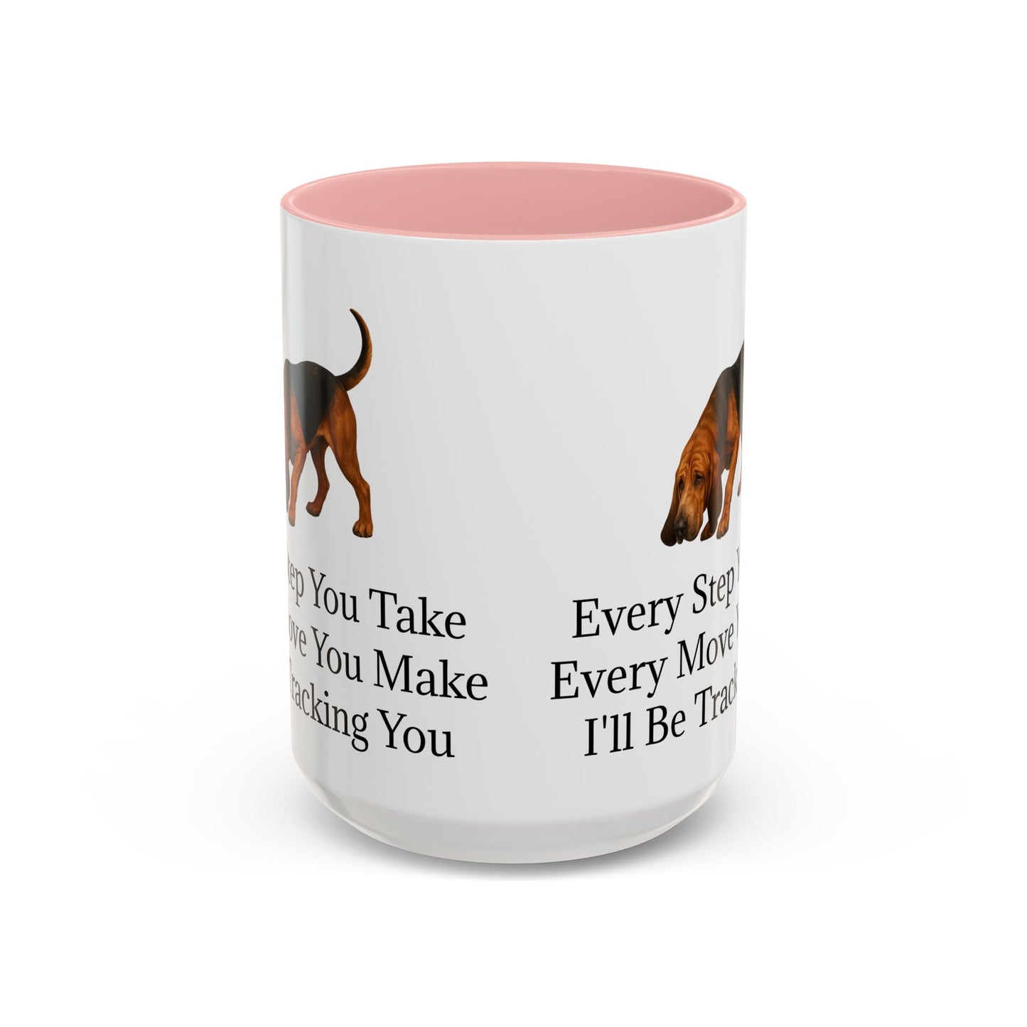 Tracking You 2-Tone Coffee Mug