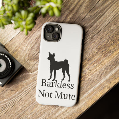 Barkless Not Mute iPhone Case