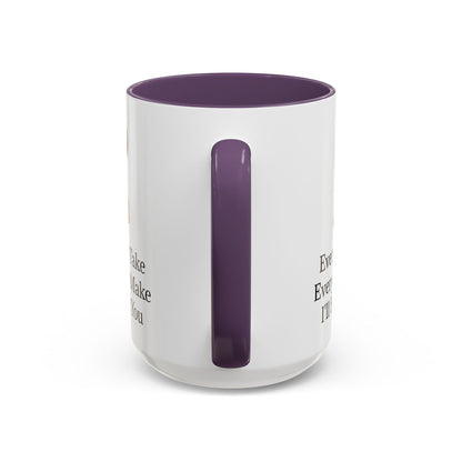 Tracking You 2-Tone Coffee Mug