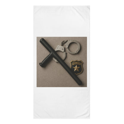 Law Enforcement Appreciation Mink-Cotton  Beach Towel