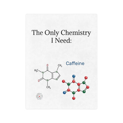 Chemistry Lesson Velveteen Microfiber Blanket