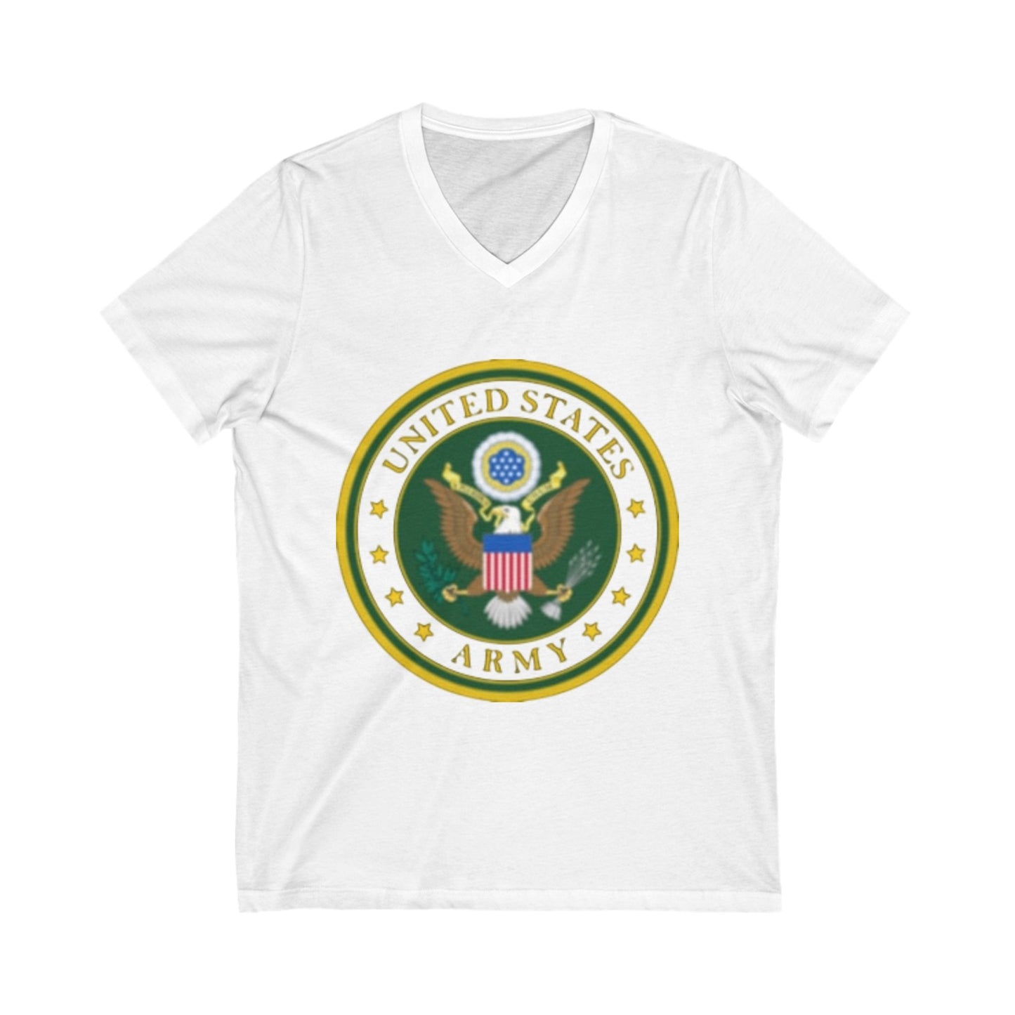 US Army Unisex Short Sleeve V-Neck Tee
