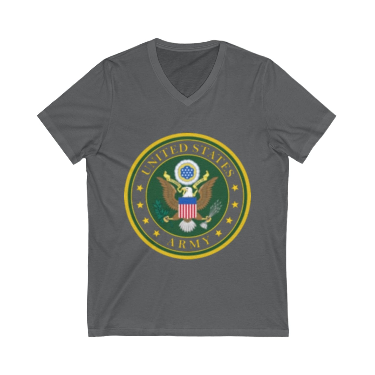 US Army Unisex Short Sleeve V-Neck Tee